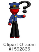 Red Design Mascot Clipart #1592836 by Leo Blanchette