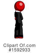 Red Design Mascot Clipart #1592933 by Leo Blanchette
