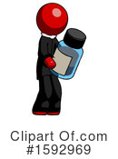 Red Design Mascot Clipart #1592969 by Leo Blanchette