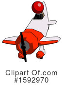 Red Design Mascot Clipart #1592970 by Leo Blanchette