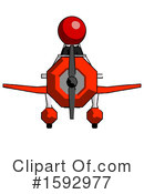 Red Design Mascot Clipart #1592977 by Leo Blanchette