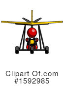 Red Design Mascot Clipart #1592985 by Leo Blanchette