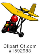 Red Design Mascot Clipart #1592988 by Leo Blanchette