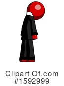 Red Design Mascot Clipart #1592999 by Leo Blanchette