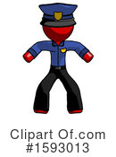 Red Design Mascot Clipart #1593013 by Leo Blanchette