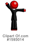 Red Design Mascot Clipart #1593014 by Leo Blanchette