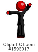 Red Design Mascot Clipart #1593017 by Leo Blanchette