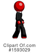Red Design Mascot Clipart #1593029 by Leo Blanchette