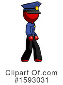 Red Design Mascot Clipart #1593031 by Leo Blanchette