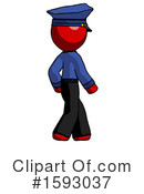 Red Design Mascot Clipart #1593037 by Leo Blanchette