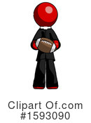 Red Design Mascot Clipart #1593090 by Leo Blanchette