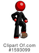 Red Design Mascot Clipart #1593099 by Leo Blanchette