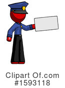 Red Design Mascot Clipart #1593118 by Leo Blanchette