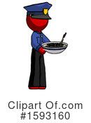 Red Design Mascot Clipart #1593160 by Leo Blanchette
