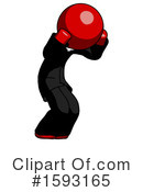 Red Design Mascot Clipart #1593165 by Leo Blanchette