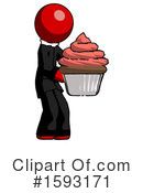 Red Design Mascot Clipart #1593171 by Leo Blanchette