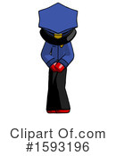 Red Design Mascot Clipart #1593196 by Leo Blanchette