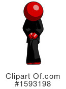 Red Design Mascot Clipart #1593198 by Leo Blanchette