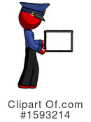 Red Design Mascot Clipart #1593214 by Leo Blanchette
