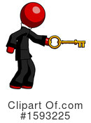 Red Design Mascot Clipart #1593225 by Leo Blanchette