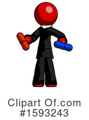 Red Design Mascot Clipart #1593243 by Leo Blanchette