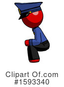 Red Design Mascot Clipart #1593340 by Leo Blanchette