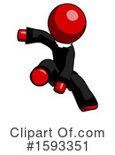 Red Design Mascot Clipart #1593351 by Leo Blanchette