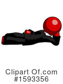 Red Design Mascot Clipart #1593356 by Leo Blanchette