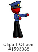 Red Design Mascot Clipart #1593388 by Leo Blanchette
