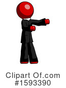 Red Design Mascot Clipart #1593390 by Leo Blanchette