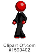 Red Design Mascot Clipart #1593402 by Leo Blanchette