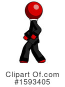 Red Design Mascot Clipart #1593405 by Leo Blanchette