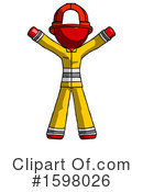 Red Design Mascot Clipart #1598026 by Leo Blanchette