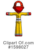Red Design Mascot Clipart #1598027 by Leo Blanchette