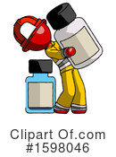 Red Design Mascot Clipart #1598046 by Leo Blanchette