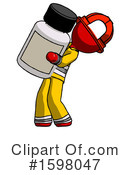 Red Design Mascot Clipart #1598047 by Leo Blanchette