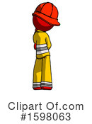 Red Design Mascot Clipart #1598063 by Leo Blanchette