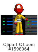 Red Design Mascot Clipart #1598064 by Leo Blanchette