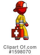 Red Design Mascot Clipart #1598070 by Leo Blanchette