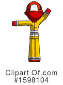 Red Design Mascot Clipart #1598104 by Leo Blanchette