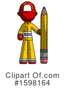 Red Design Mascot Clipart #1598164 by Leo Blanchette