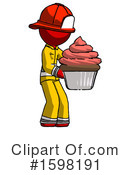 Red Design Mascot Clipart #1598191 by Leo Blanchette