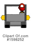 Red Design Mascot Clipart #1598252 by Leo Blanchette