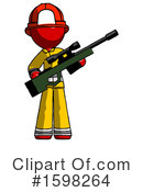 Red Design Mascot Clipart #1598264 by Leo Blanchette