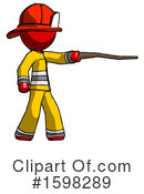 Red Design Mascot Clipart #1598289 by Leo Blanchette