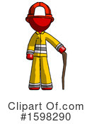 Red Design Mascot Clipart #1598290 by Leo Blanchette