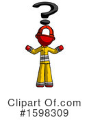 Red Design Mascot Clipart #1598309 by Leo Blanchette