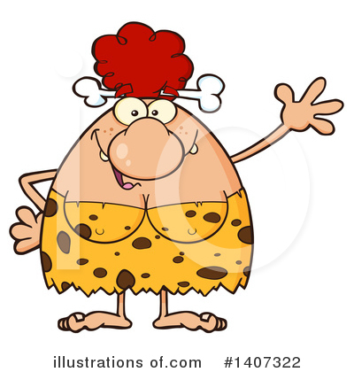 Caveman Clipart #1407322 by Hit Toon