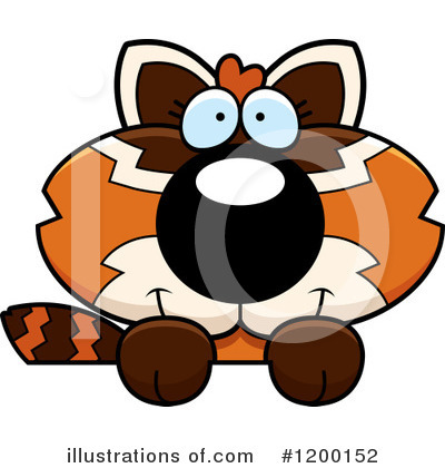 Royalty-Free (RF) Red Panda Clipart Illustration by Cory Thoman - Stock Sample #1200152