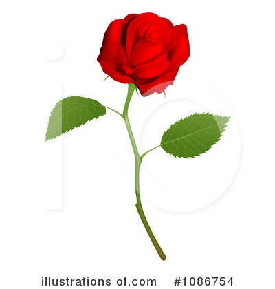 Roses Clipart #1086754 by AtStockIllustration